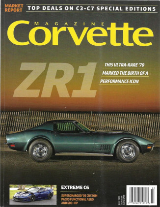 CORVETTE MAGAZINE 2022 JULY - '70 ZR1, VETTE vs COBRA, GREENWOOD JLP C3